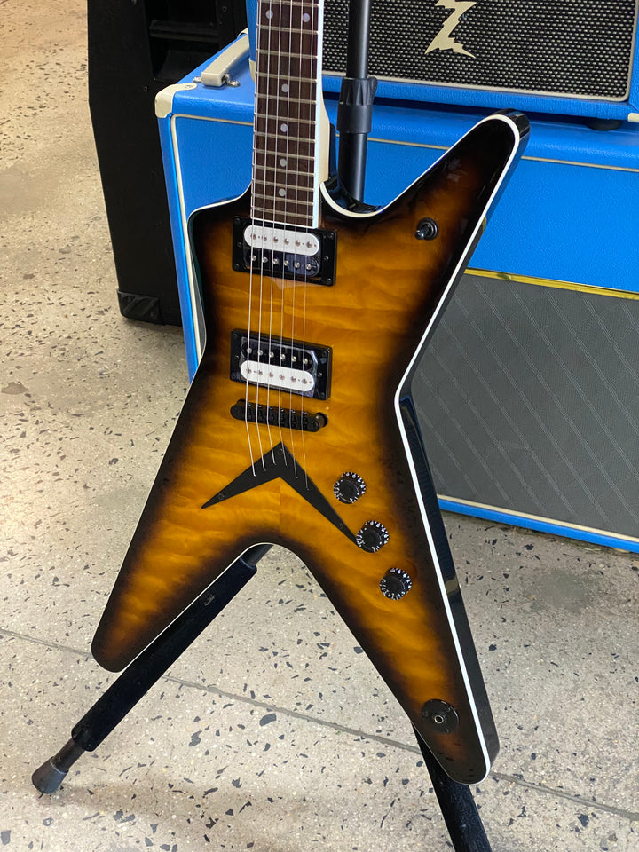 Dean Guitars MLX Quilt Maple Trans Brazilia