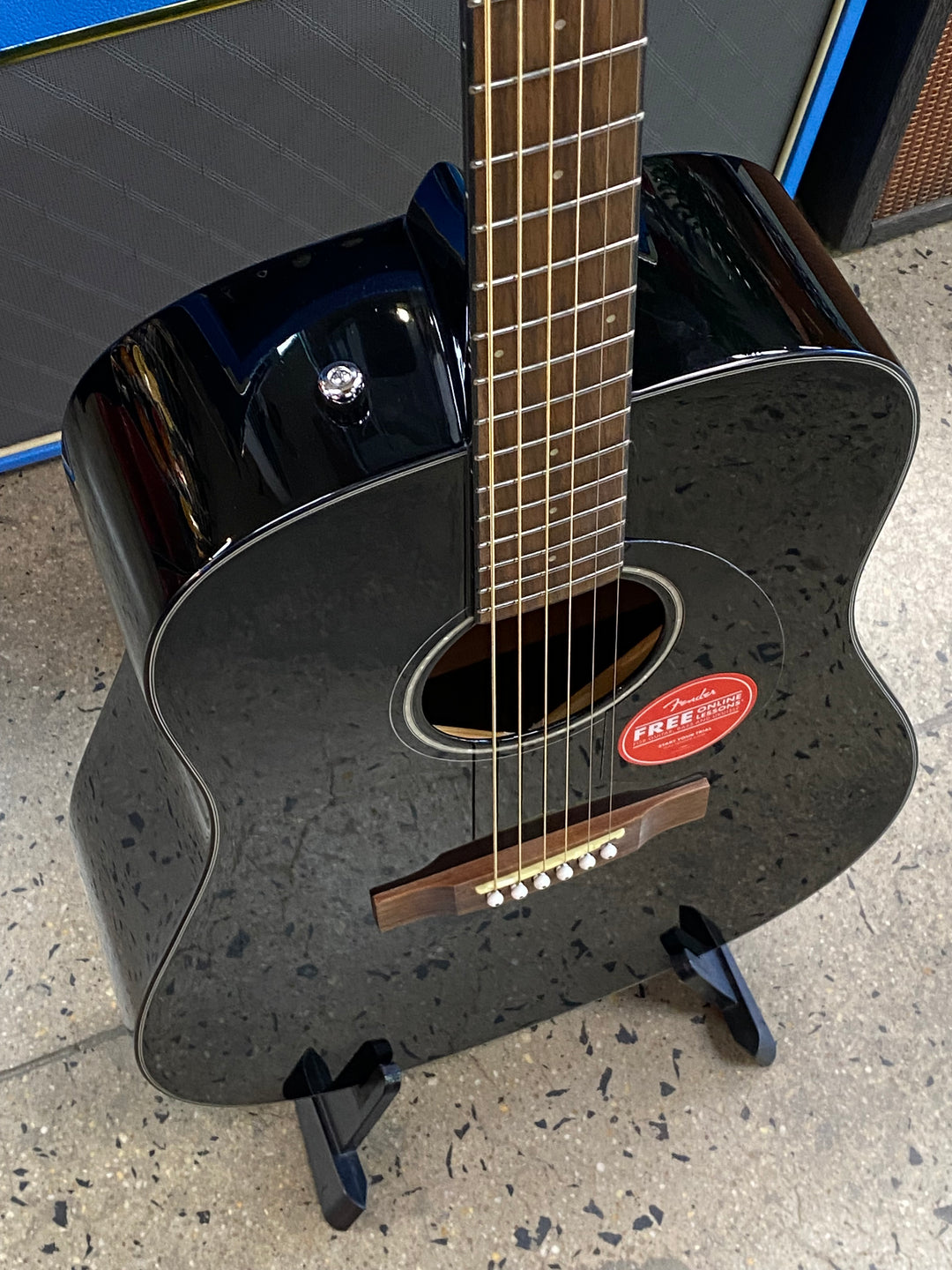 Fender CD-60S Dreadnought Acoustic | Black