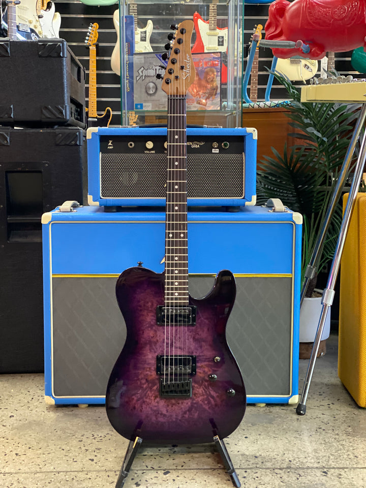 Schecter PT Standard | Purple Burst Burl