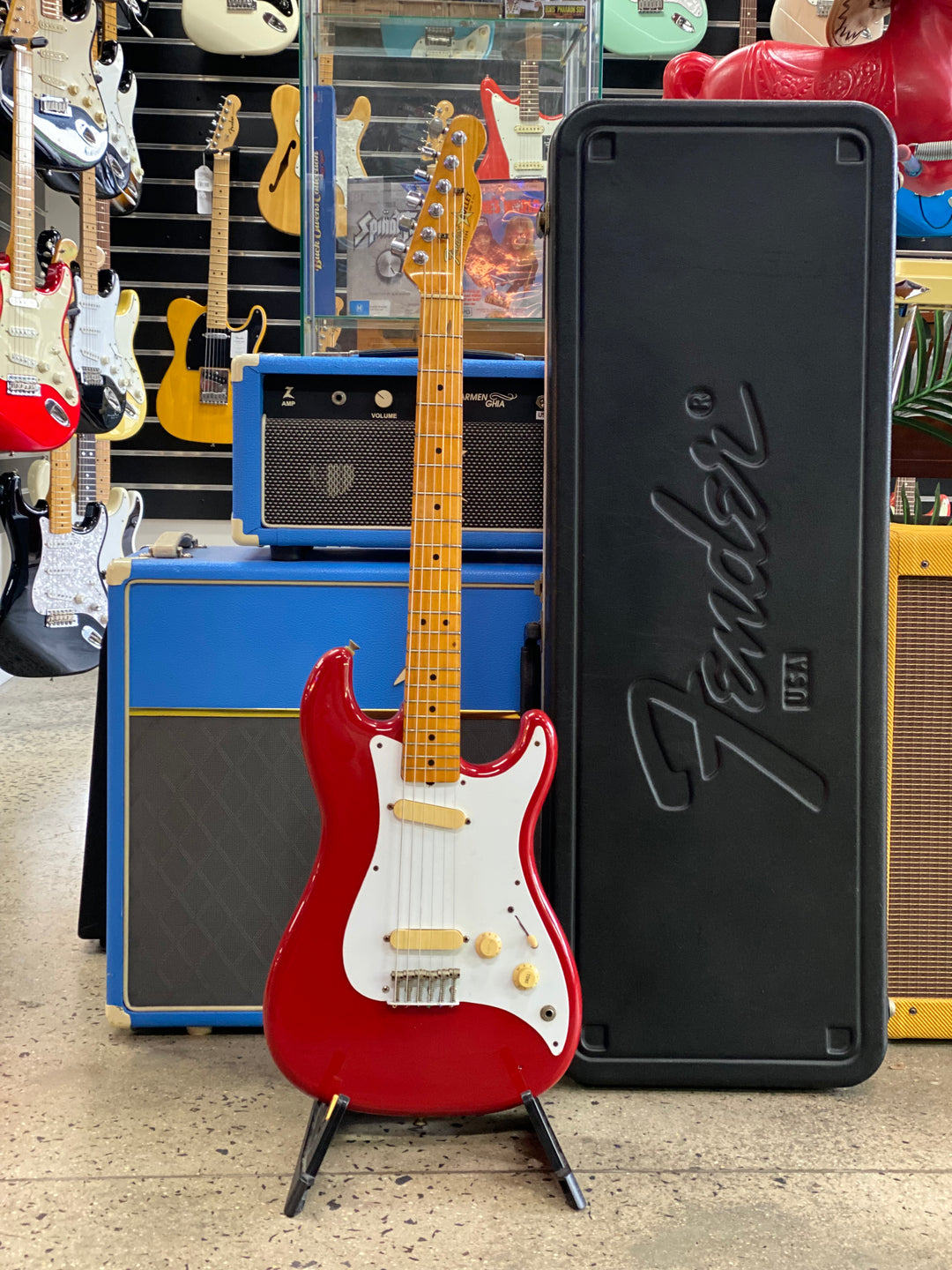 Fender 1983 Bullet Made In USA S-2 w/case | Dakota Red ***pre loved***