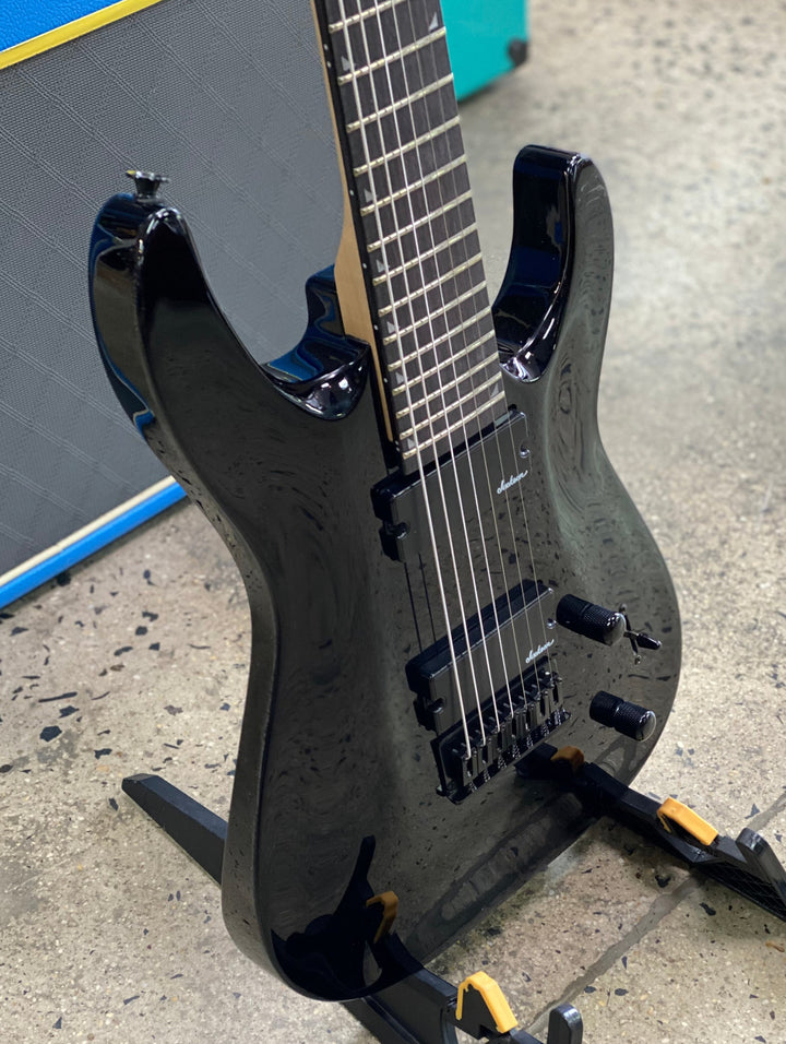 Jackson Guitars JS Series Dinky Arch Top 7 string guitar JS22-7 DKA HT Gloss Black