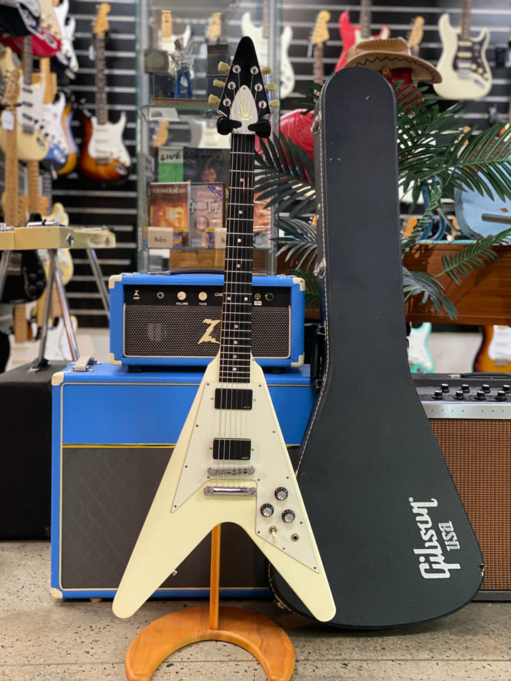 Gibson USA 2009 Flying V EMG Pups w/case | White ***pre loved***