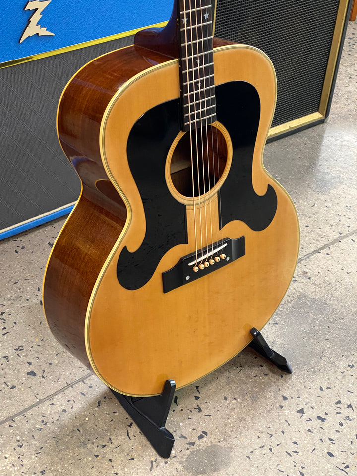 Morris WJ-25 Natural Double Pickguard W/Case | Natural ***pre loved***