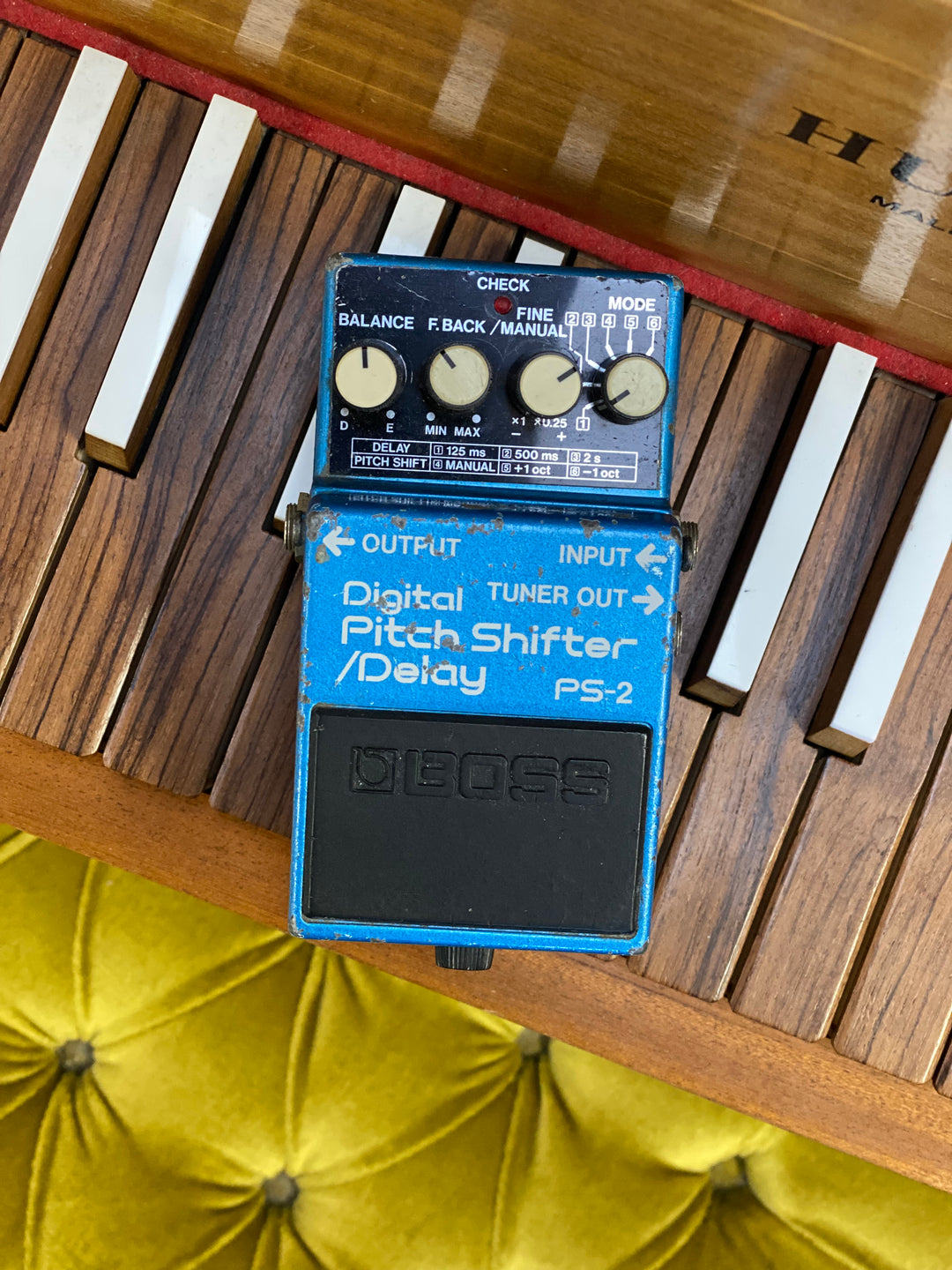Boss 1987 MIJ PS-2 Digital Pitch ShifterDelay Pedal ***pre loved***