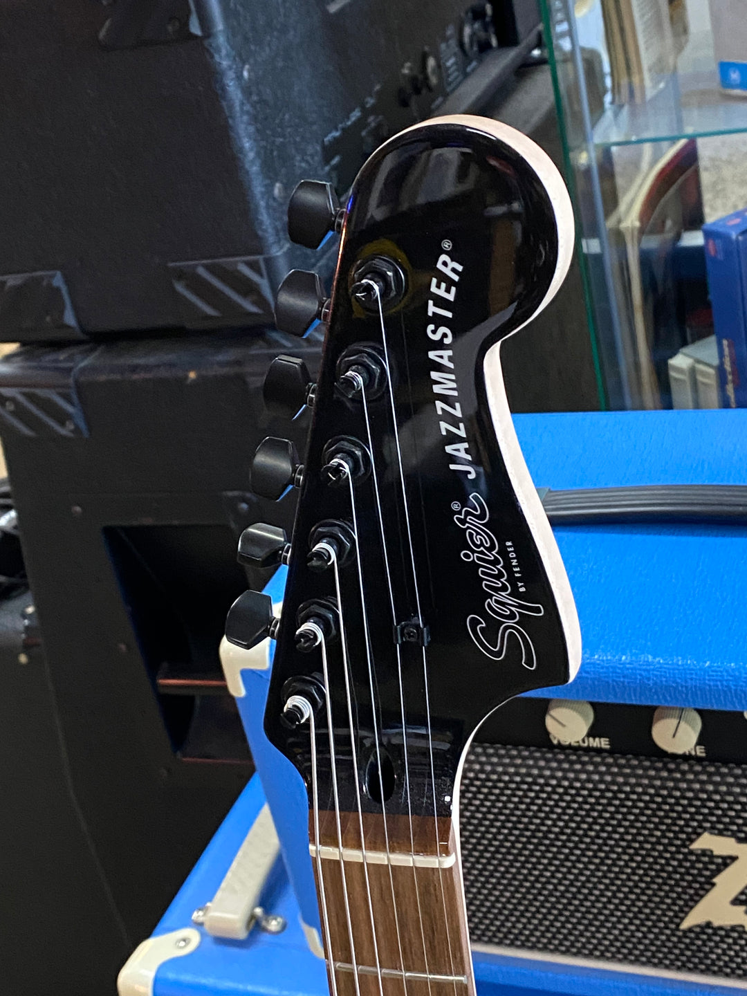 Squier FSR Affinity Jazzmaster  | Metallic Black
