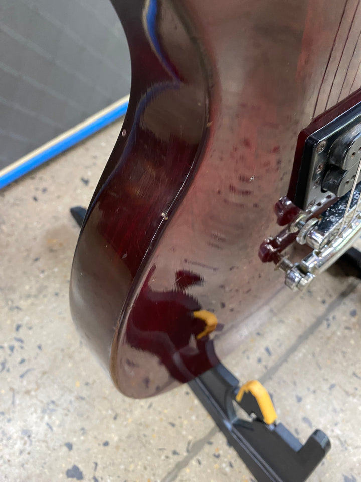 Gibson USA 1984 Les Paul Studio *modded* w/case | Wine Red **pre loved**