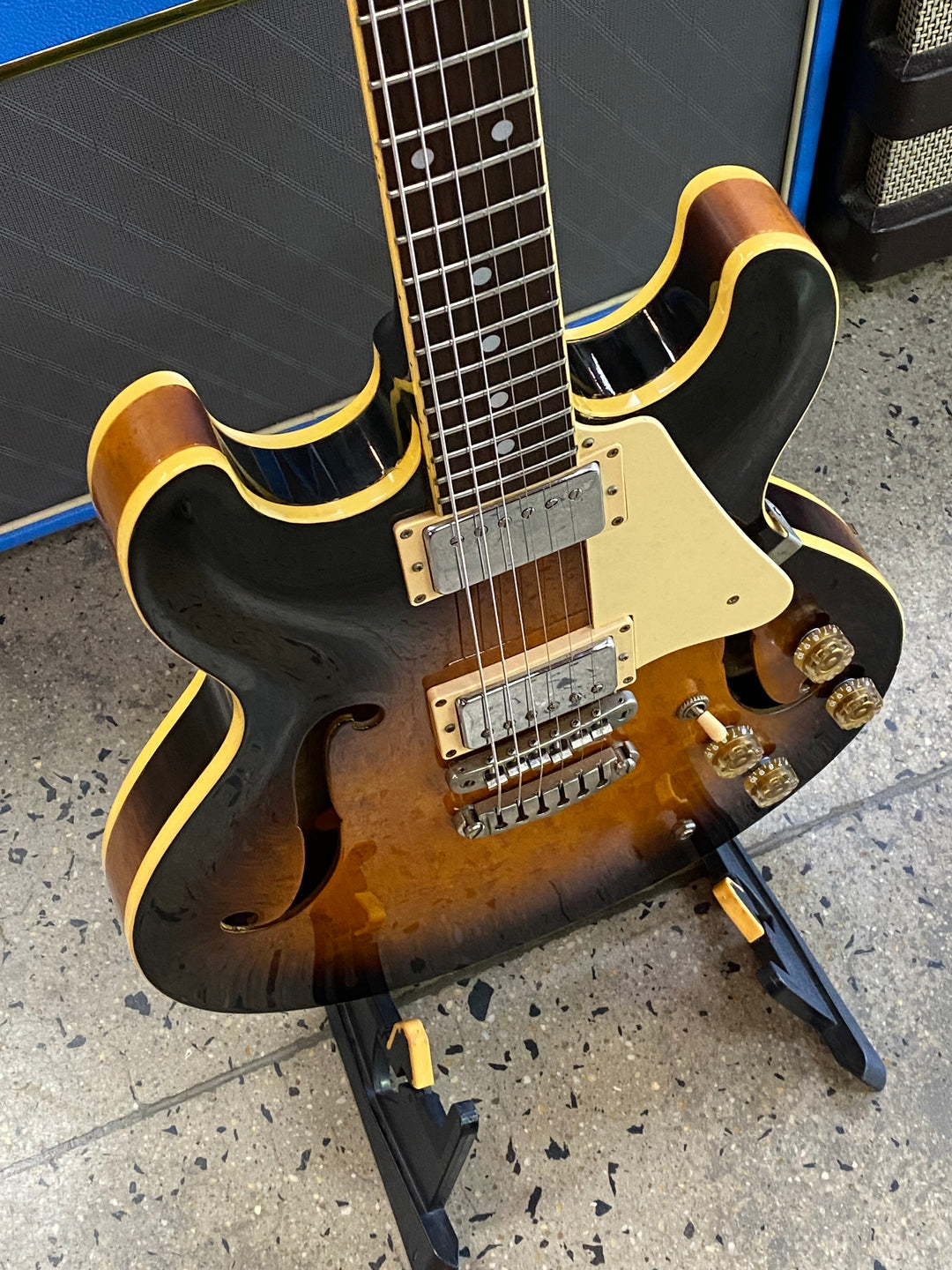 Aria Pro II 1982 TA-60 Semi Hollow w/bag | Brown Sunburst ***pre loved***