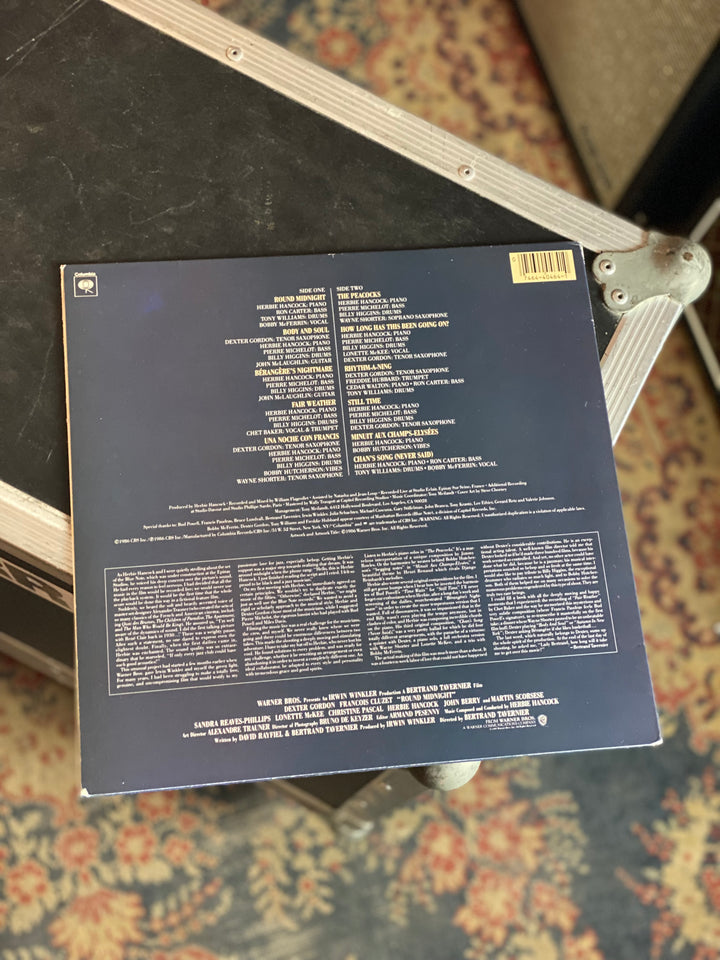 Round Midnight Soundtrack | Herbie Hancock | 1986 | Vinyl ***pre loved***