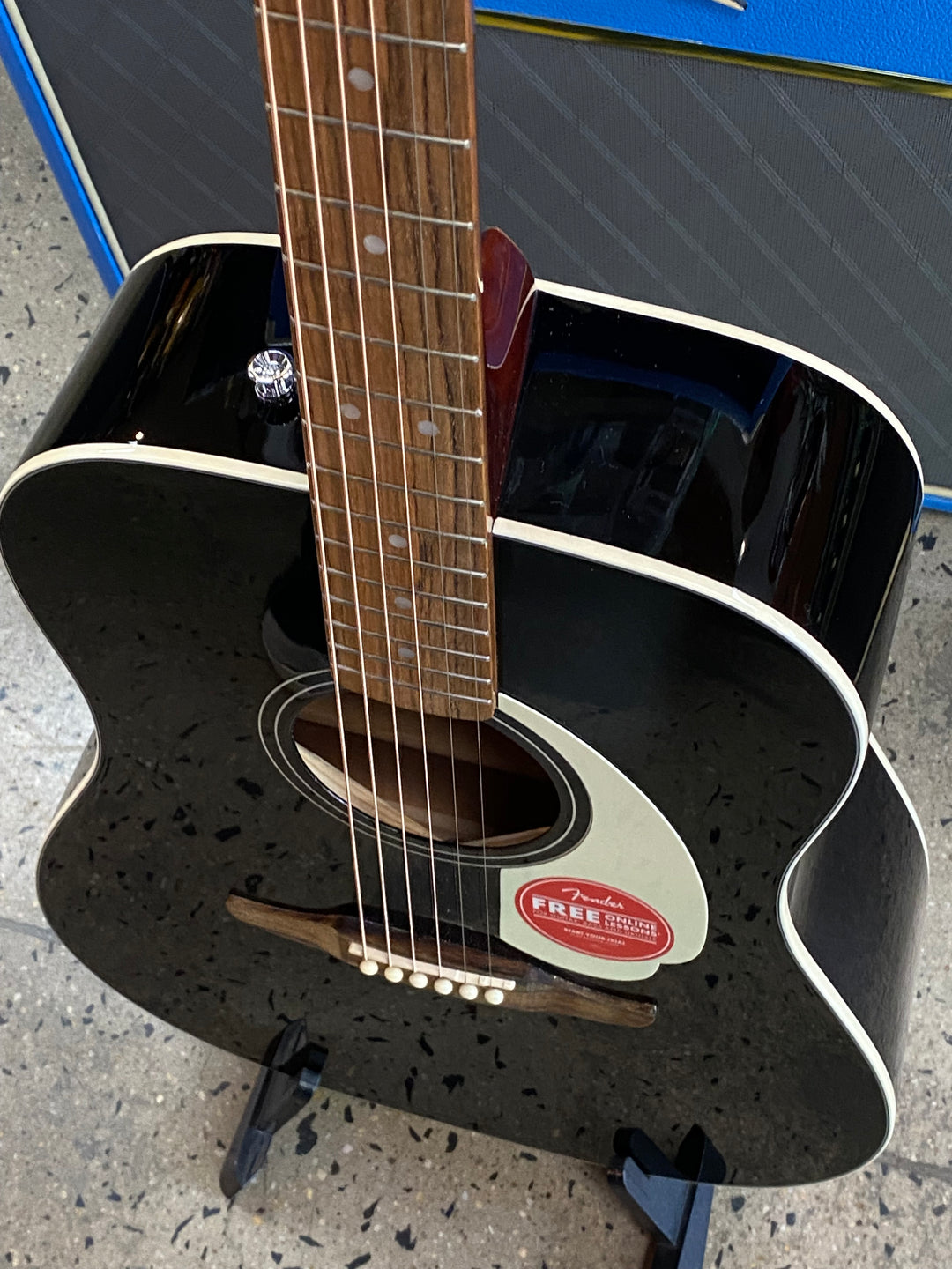 Fender Cal Std Redondo Acoustic Guitar | Black