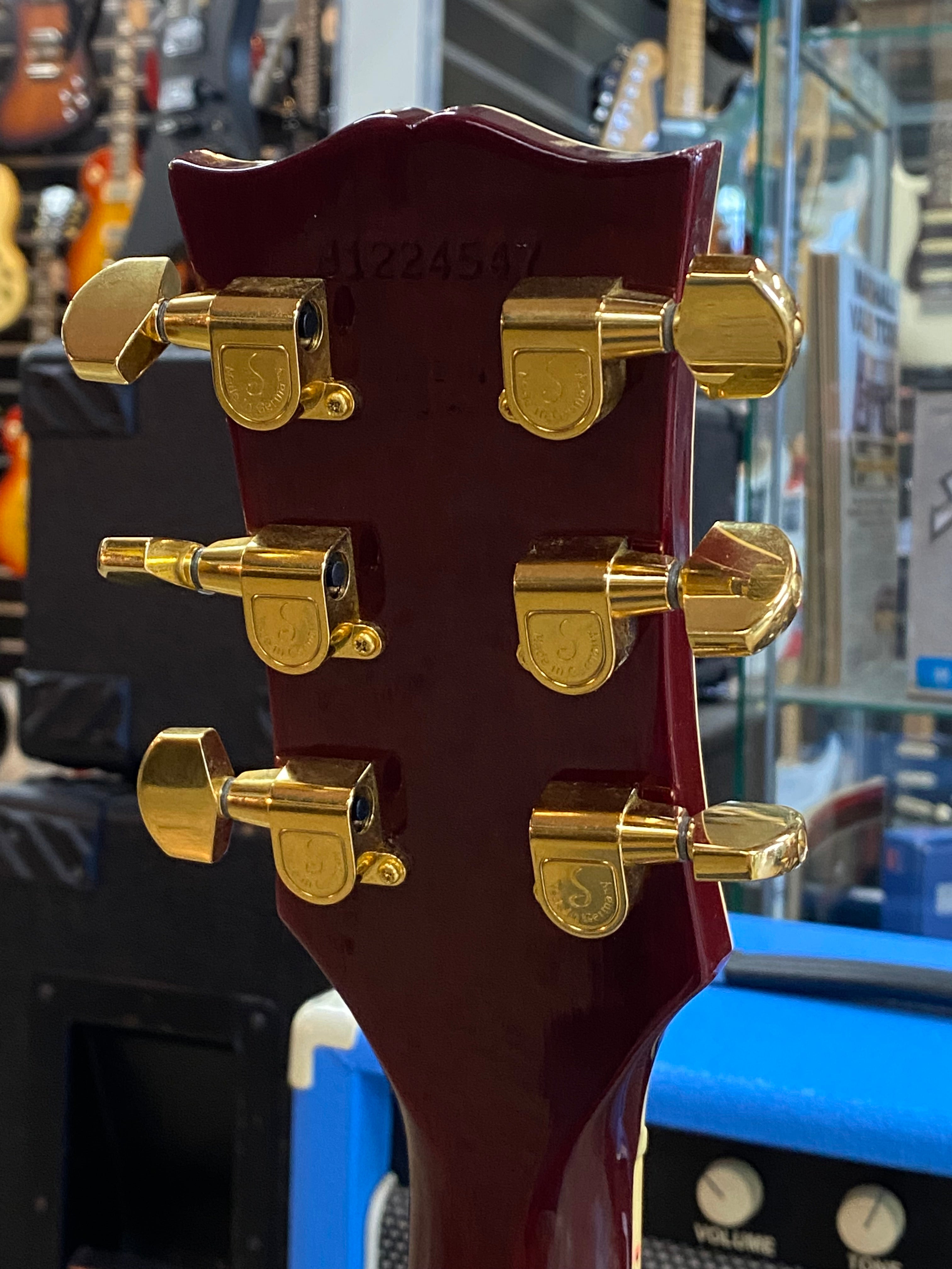 Gibson 1984 Les Paul Custom *modded* w/case | Wine Red **pre loved