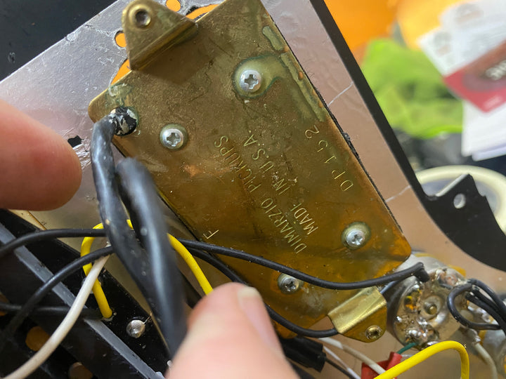 Partscaster with Dimarzio pickup **pre loved**