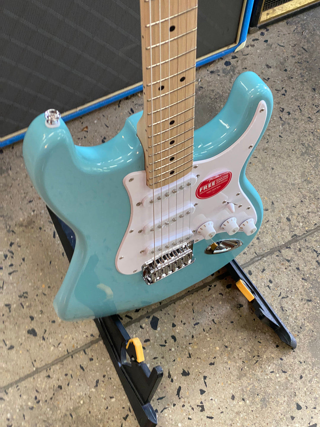 Squier FSR Sonic Strat HT | Tropical Turquoise