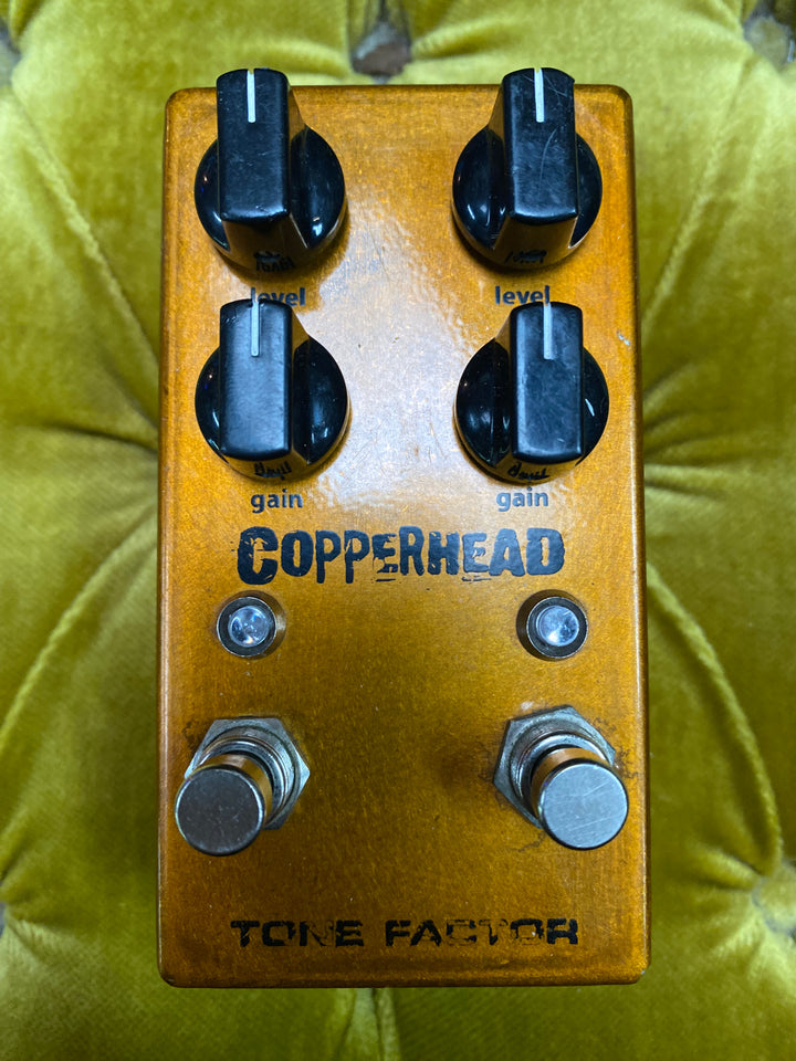 Tone Factor Copperhead Dual Boost Pedal ***Pre Loved***