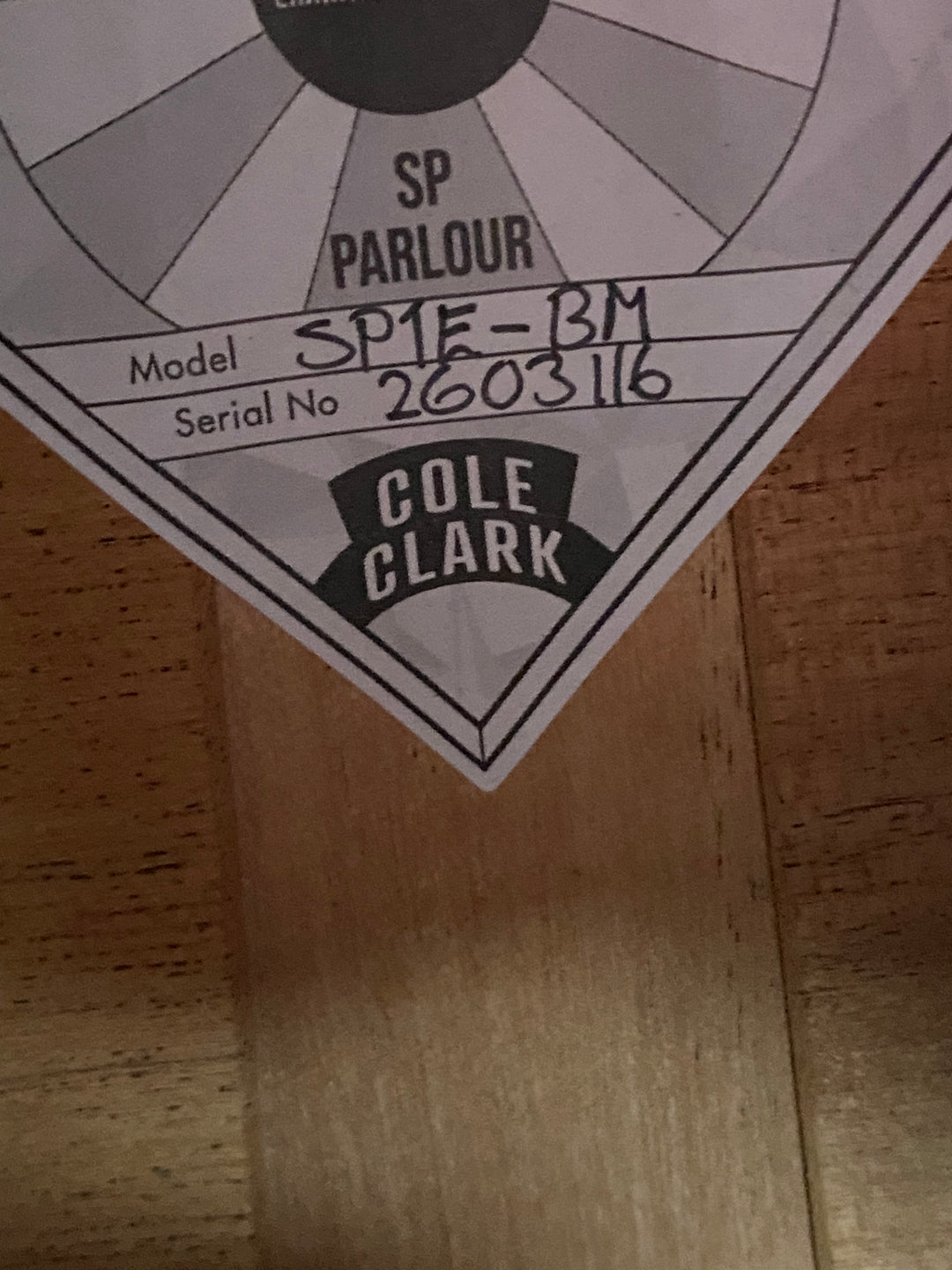 Cole Clark Studio Parlour Bunya Top Queensland Maple