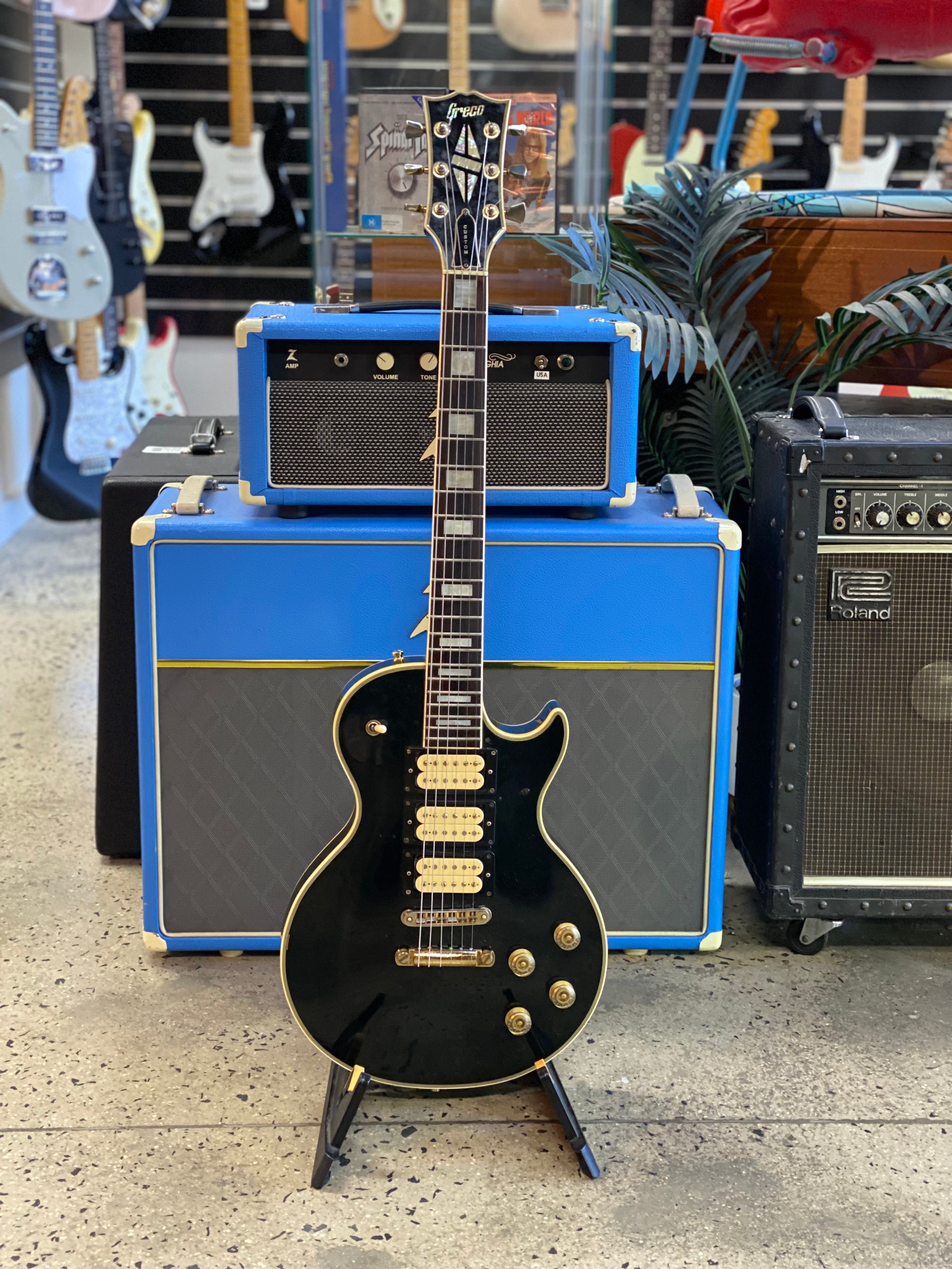 Greco 1979 EG-600 MIJ w/ Greco Screamin pickups w/case