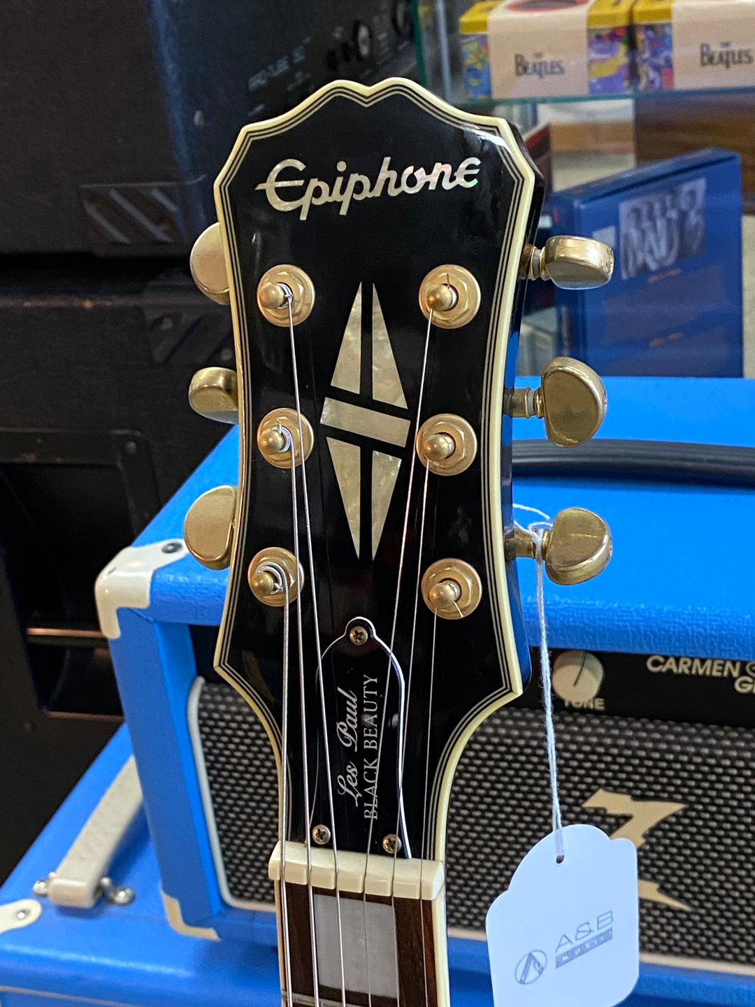 Epiphone 2011 Les Paul Black Beauty w/case ***pre loved***