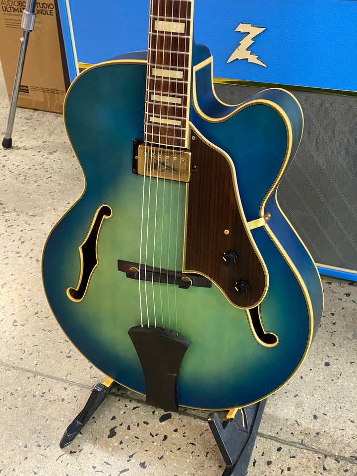 Ibanez 2015 AFJ91 Artcore Expressionist Series | Jet Blue Burst ***pre loved***