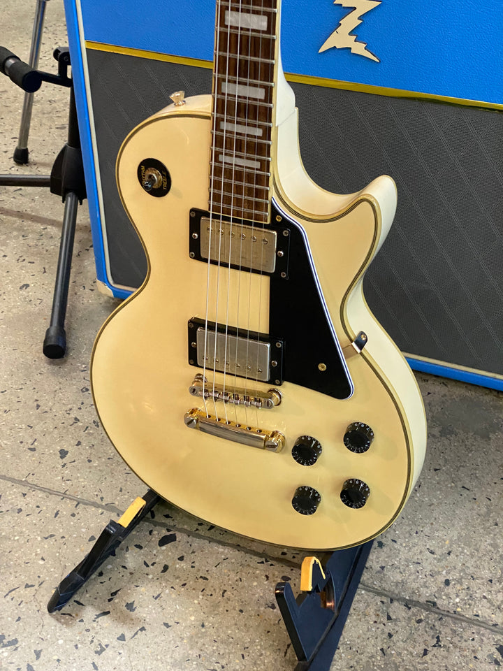 Epiphone 2003 Les Paul Custom *modded wcase | Vintage White ***pre loved***