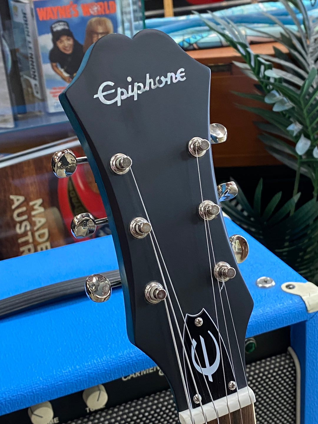 Epiphone 2021 Casino Archtop Hollowbody Worn Blue Denim ***Pre Loved***