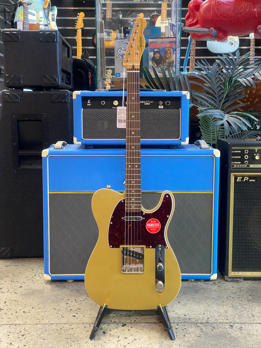 Squier by Fender FSR classic Vibe 60's Custom Tele | Aztec Gold
