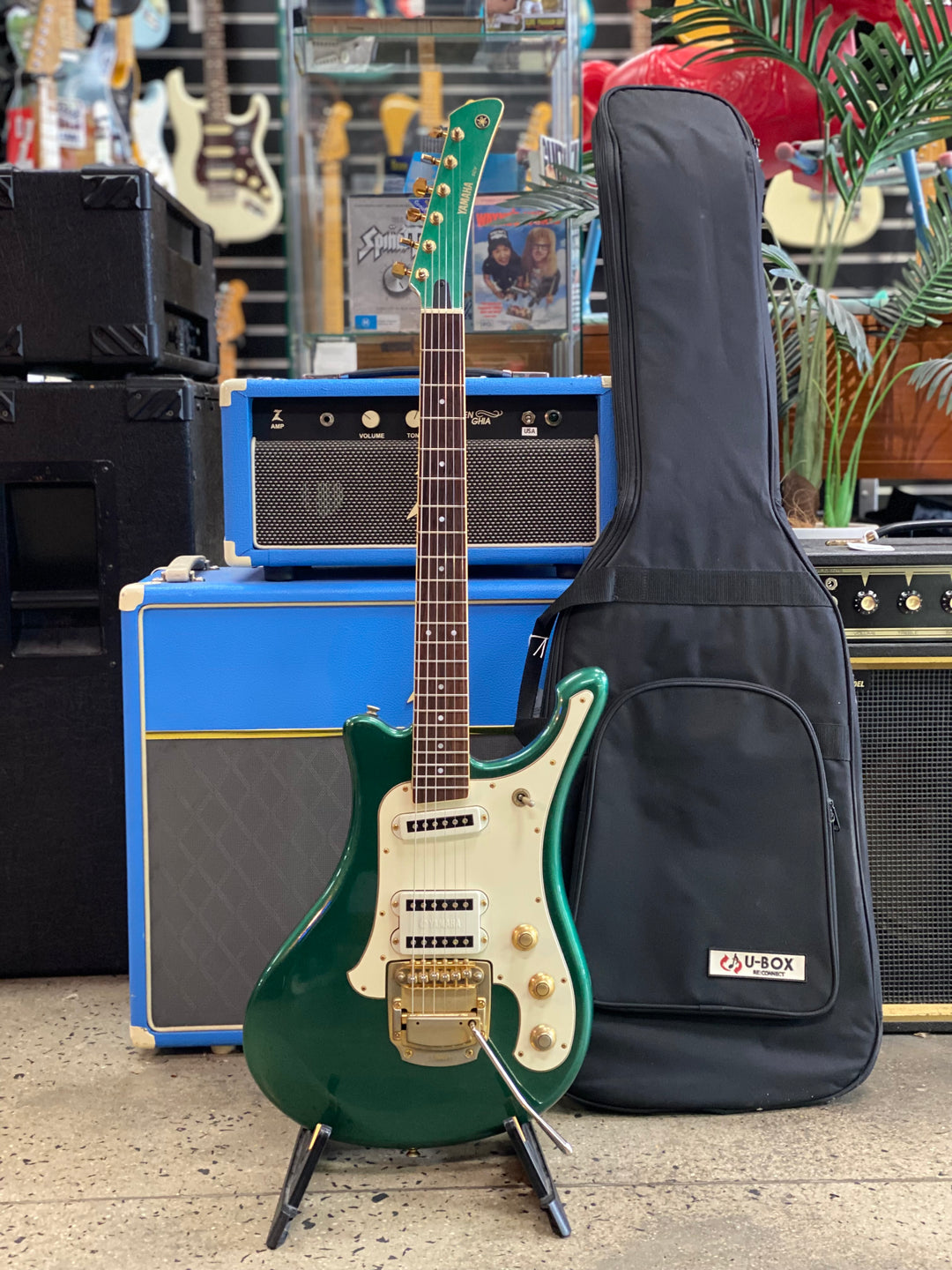 Yamaha Reissue SGV-700 Flying Samurai w/bag | Pearl Green **pre loved**