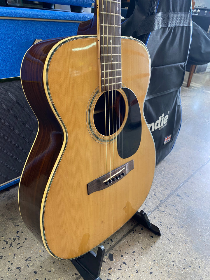 Morris F-20 MIJ 1975 Folk Acoustic Guitar Natural W/bag ***Pre Loved***