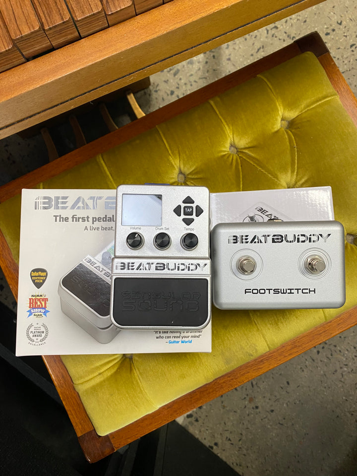 Singular Sound BeatBuddy Drum Machine Pedal Package W/footswitch ***Pre Loved***