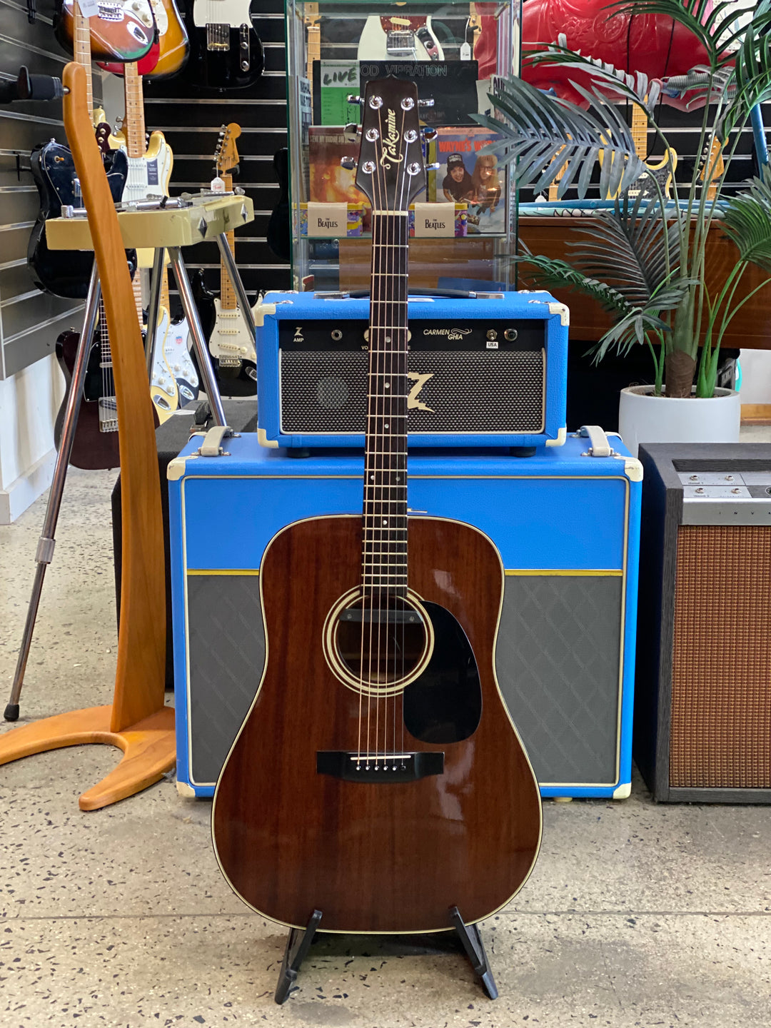 Takamine 1987 F-349 Dreadnought Acoustic w/Fishman w/case ***pre loved***