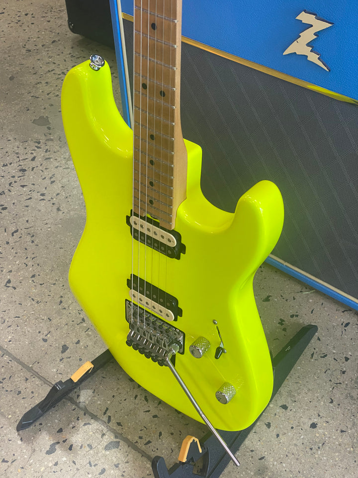 Charvel 2016 Pro Mod San Dimas Style 1 2H FR Neon Yellow W/bag ***Pre Loved***
