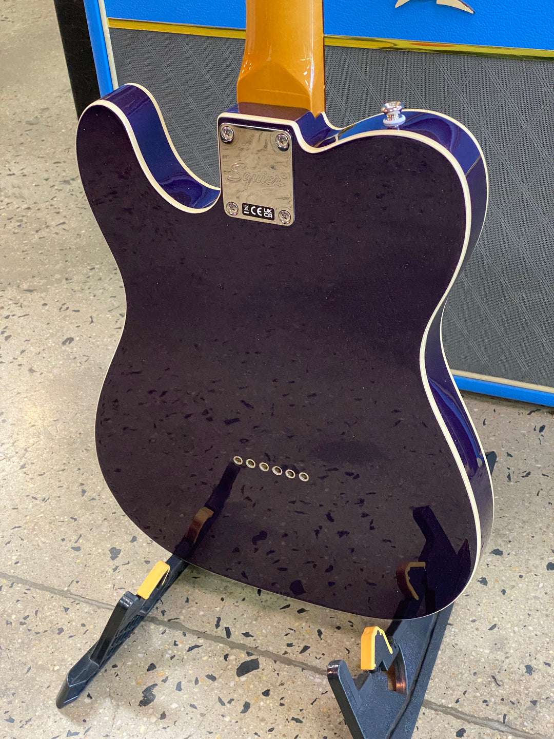 Squier by Fender Classic Vibe Baritone custom Tele | Purple Sparkle