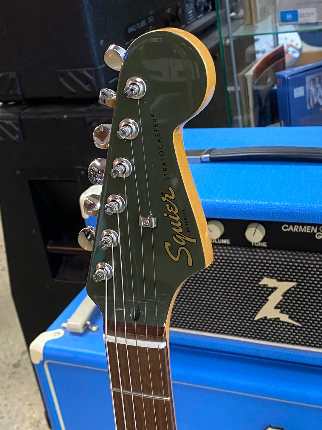 Squier FSR Classic Vibe 60s Strat HSS | Antique Olive