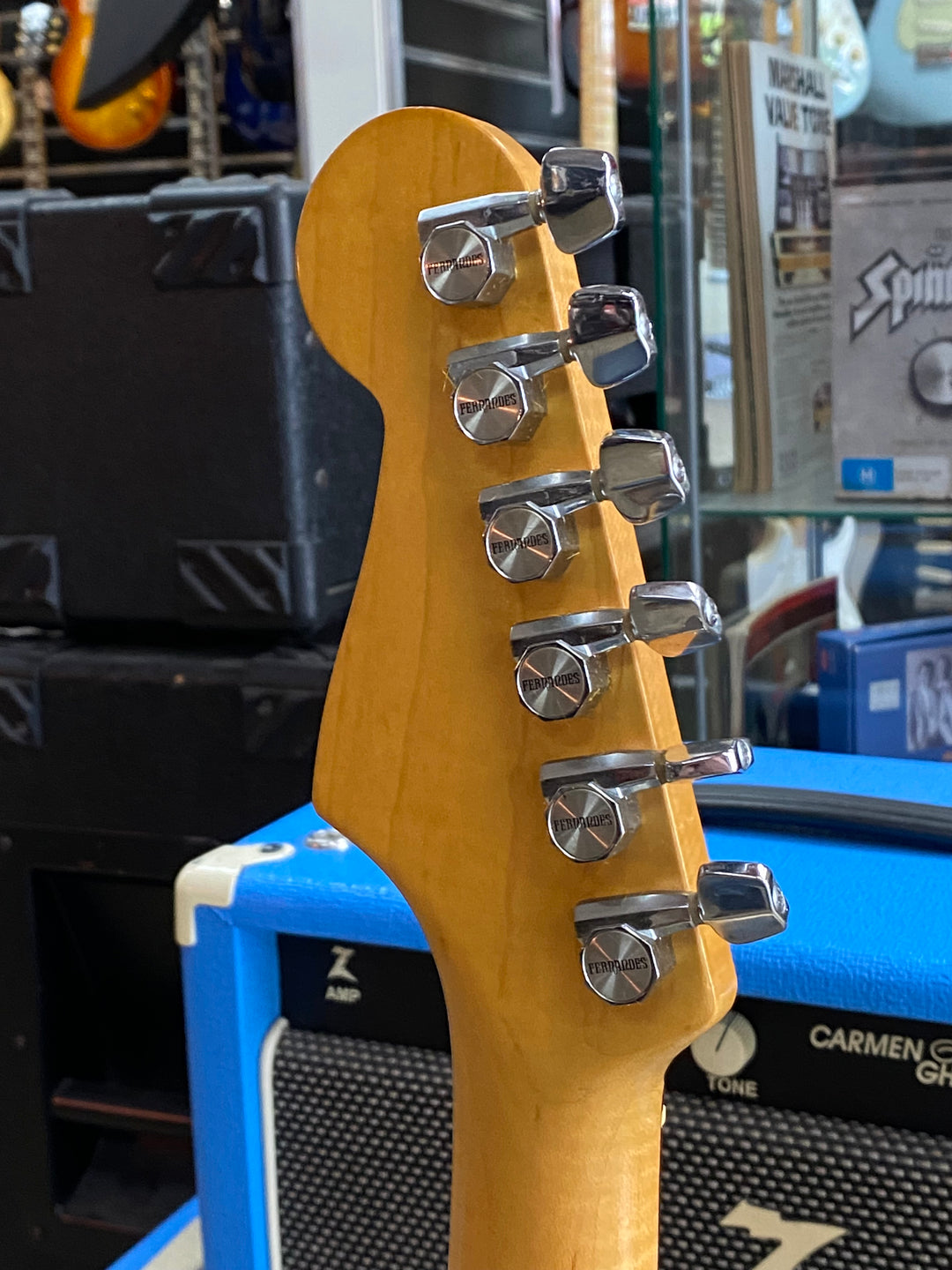 Fernandes MIJ 70s Burny Olds Strat | White **pre loved**