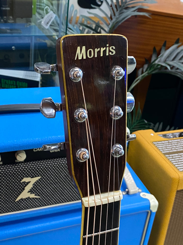 Morris 1975 W-30 Acoustic Natural W/case ***Pre Loved***