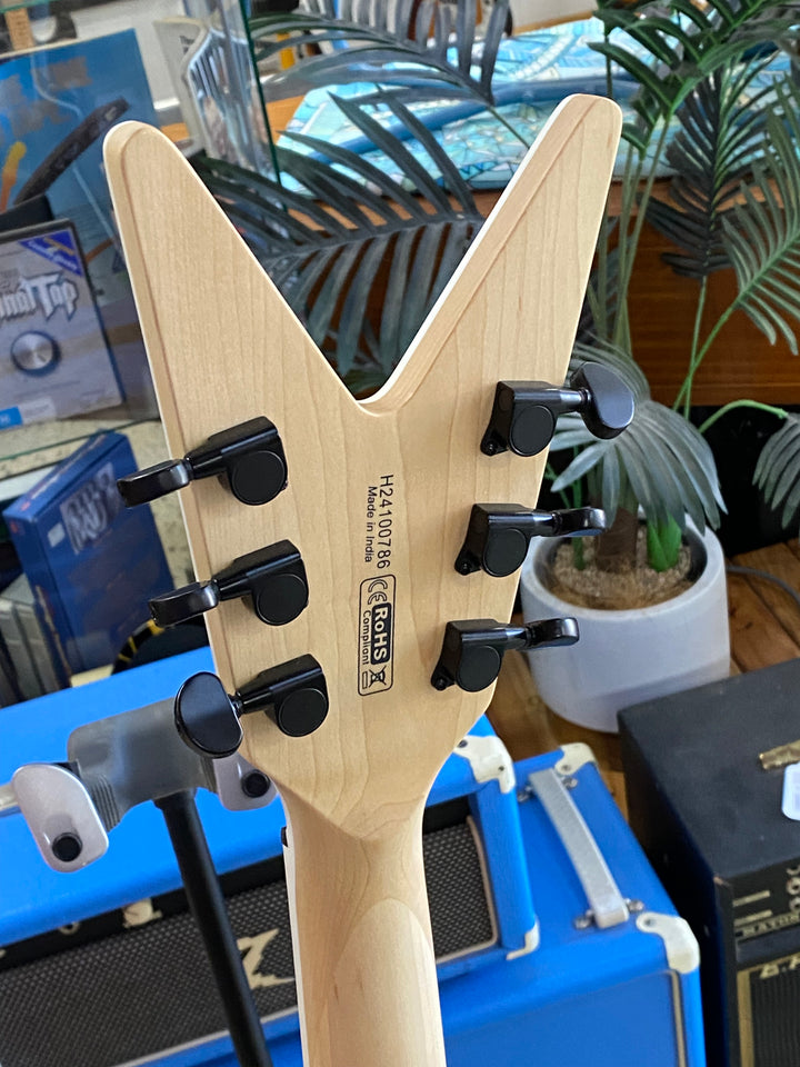 Dean Guitars MLX Quilt Maple Trans Brazilia