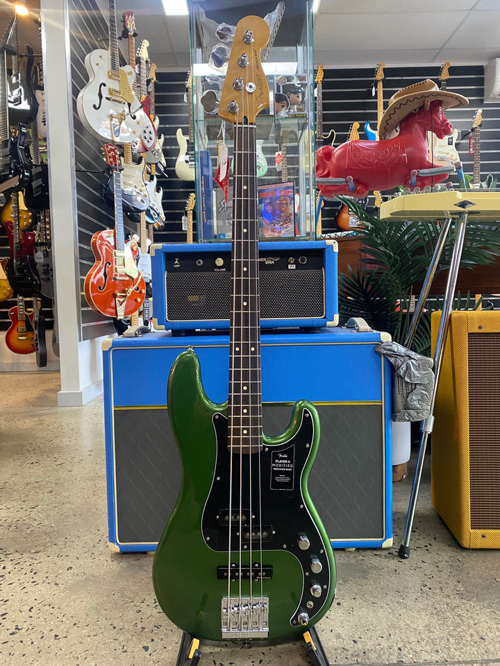 Fender Player II Modified Active Precision Bass® Rosewood | Harvest Green