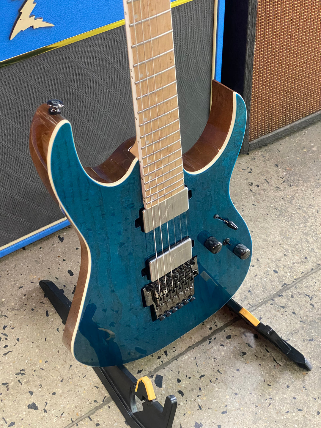 Ibanez Made In Japan RG5120M FCN Prestige Frozen Ocean W/Case ***Pre Loved***