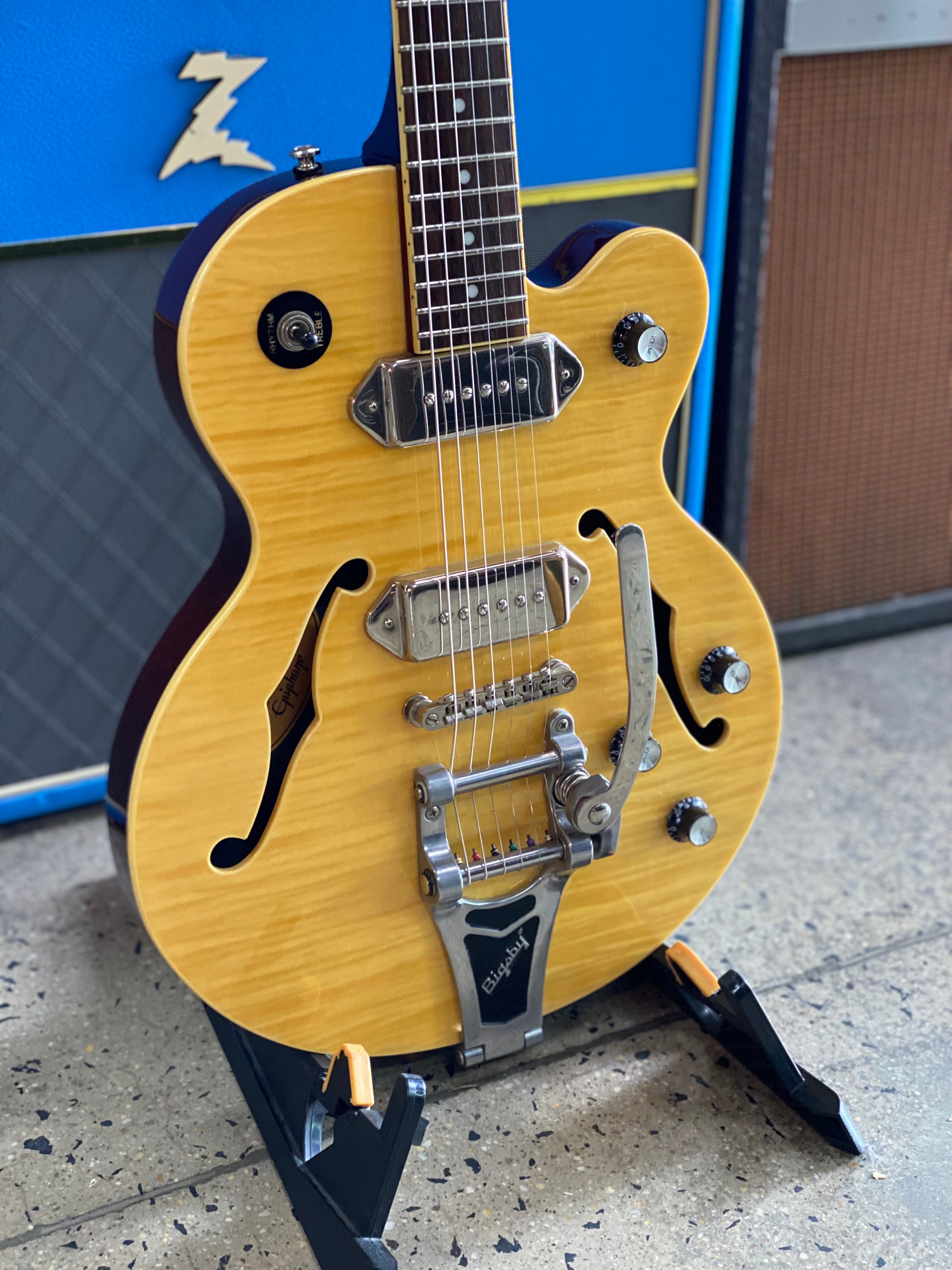 Epiphone 2009 Wildkat w/bag | Natural ***pre loved*** – A&B