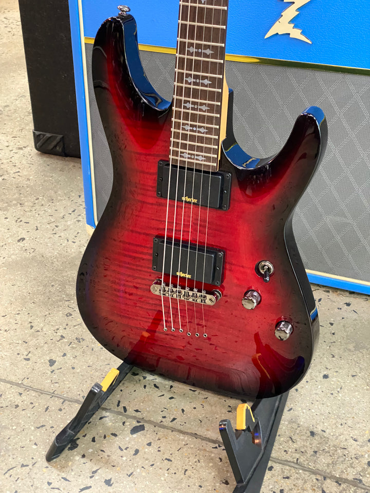 Schecter Demon-6 | Crimson Red Burst