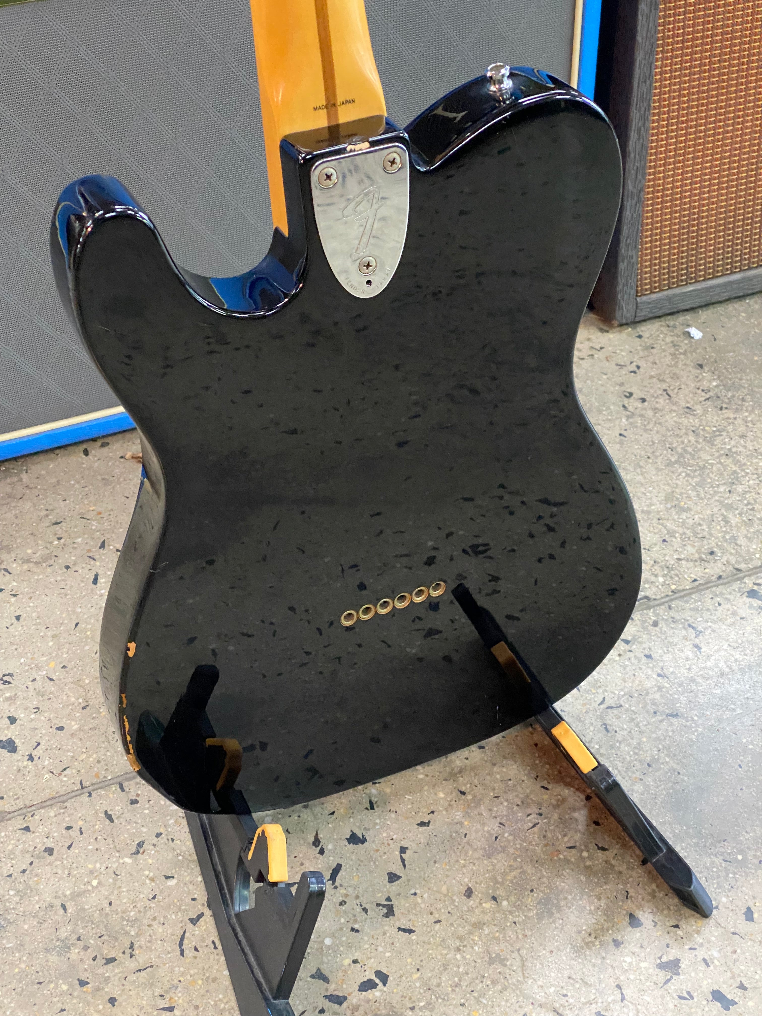 Fender MIJ 1989-91 TC-72 Telecaster Custom w/bag | Black ***pre