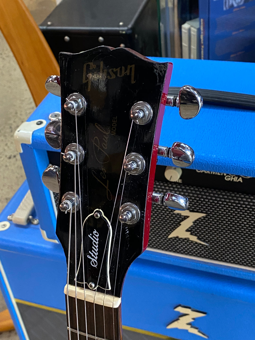 Gibson USA 1998 Les Paul Studio w/case | Ruby Red ***pre loved***