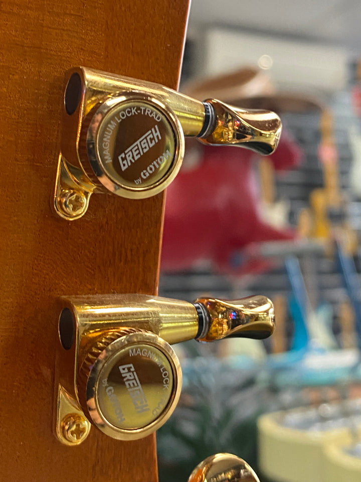 Gretsch 2022 G6120TG-DS Players Edition Nashville Roundup Orange W/case ***Pre Loved***