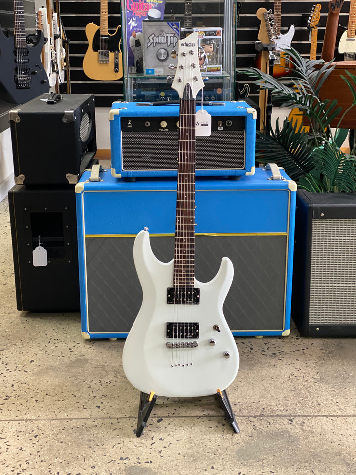 Schecter C-6 Deluxe | Satin White