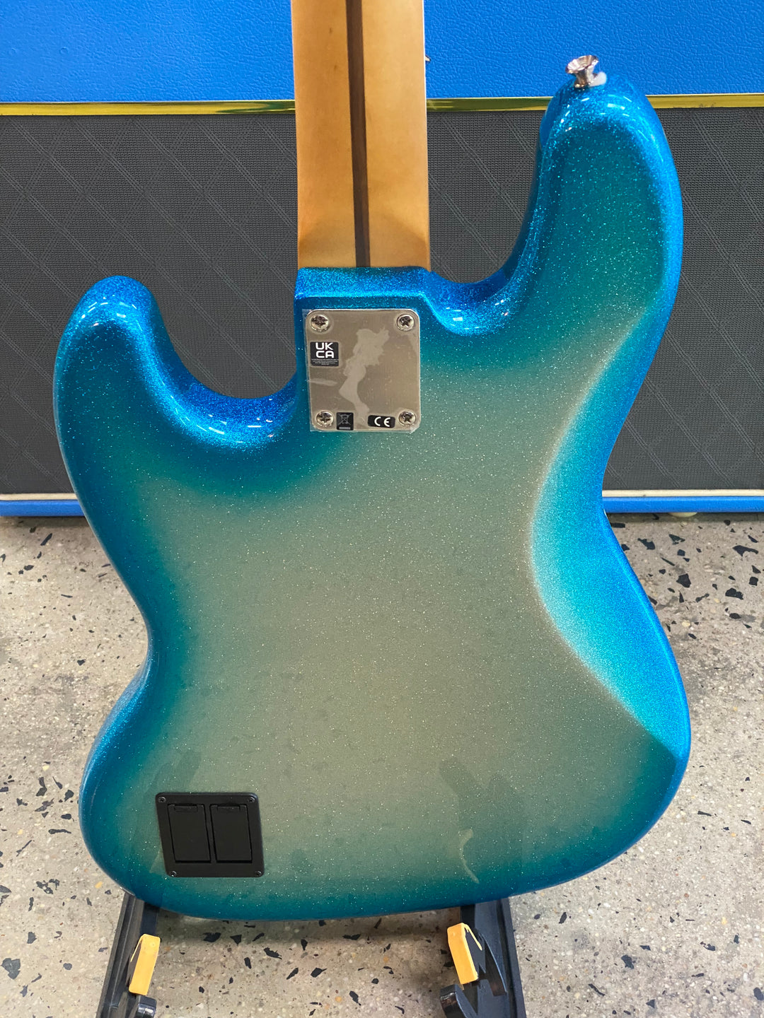 Fender Limited Player Plus x Blu DeTiger Jazz Bass | Sky Burst Sparkle