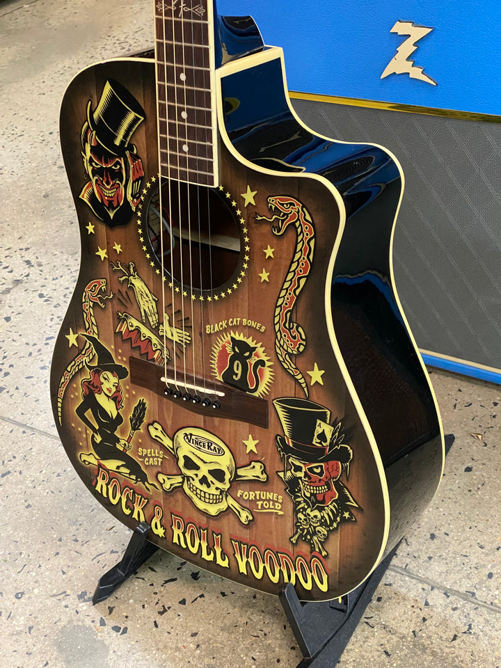 Fender Vince Ray - Voodoo & Spookshow Acoustics ***pre loved***