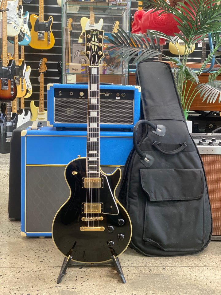 Burny 1980s RLC LP Custom w/bag | Black ***pre loved***