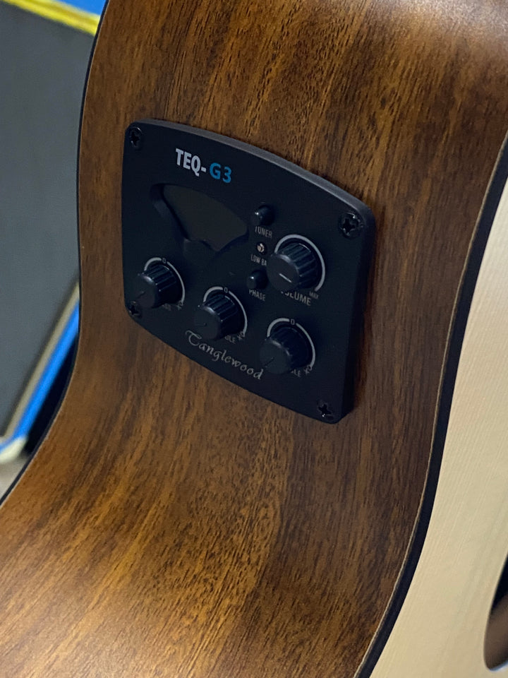 Tanglewood Metropolitan TM4CE Super Folk CE Koa Acoustic Electric