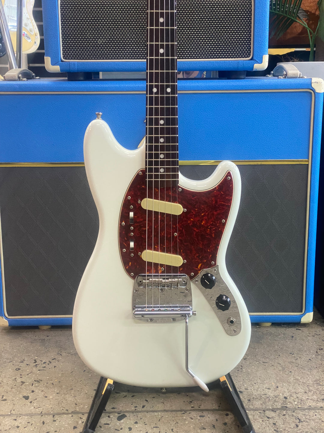 Fender 2021 MIJ Traditional 60s Mustang Olympic White W/bag ***Pre Loved***