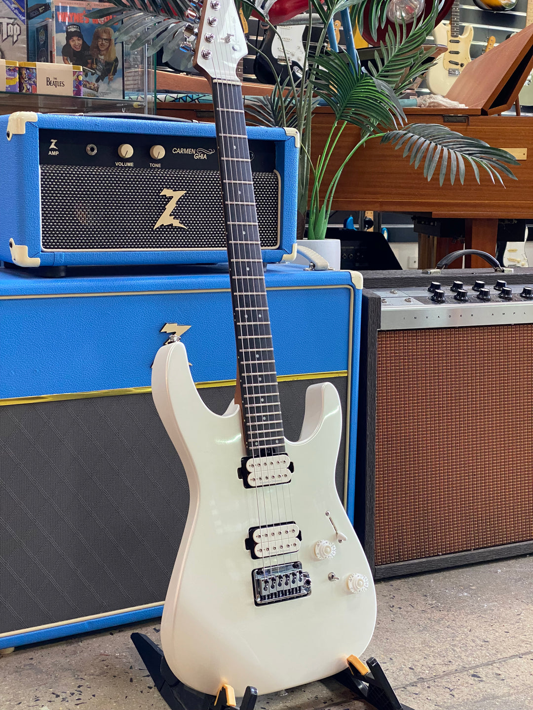 Charvel PM Plus DK24 6 String HH | Celestial Silk