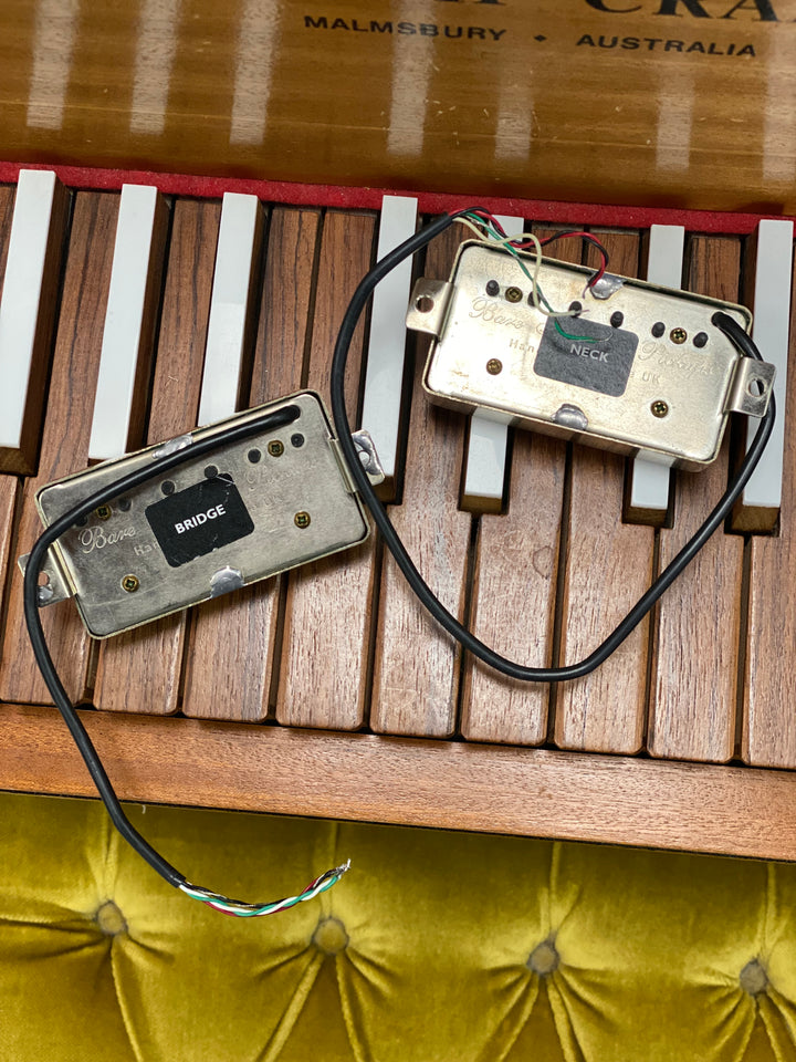 Bare Knuckle TKO 6 String Pickup Set - Covered Black Bolts ***pre loved***