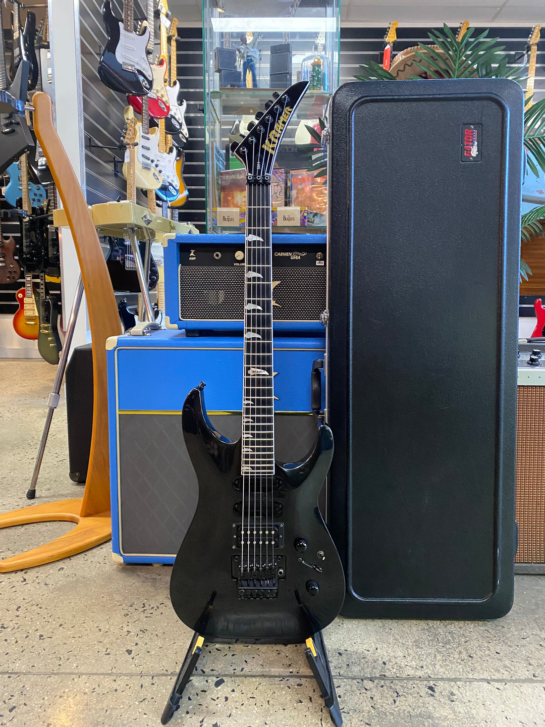 Kramer SM1 Electric wGator Case | Maximum Steel ***pre loved***